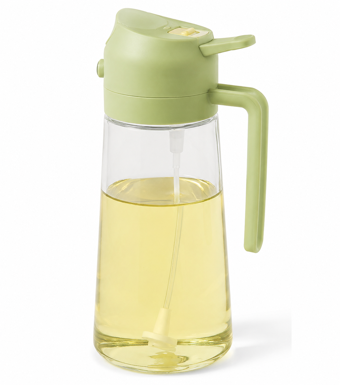 2-in-1 500ml Oil Sprayer & Dispenser
