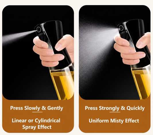 200ml Glass Oil Sprayer – Spray, Pour & Cook with Ease
