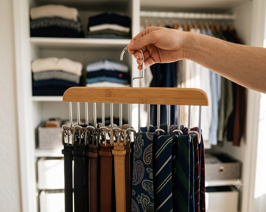 360° Rotating Belt & Tie Organizer